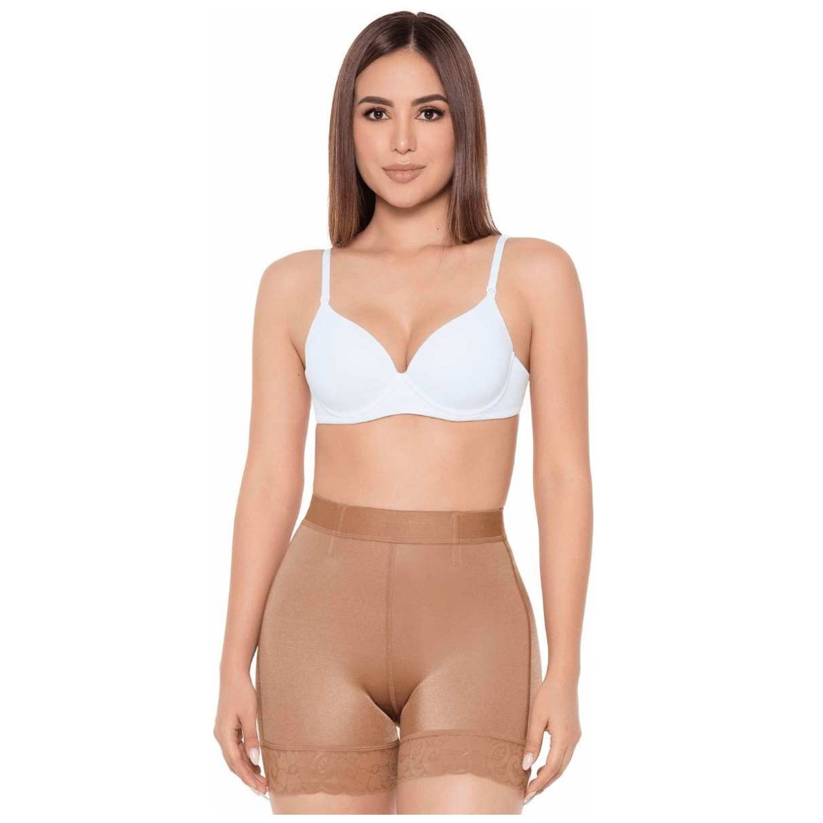 Short Moldeador a la Cintura con Varilla Fajas Maria e