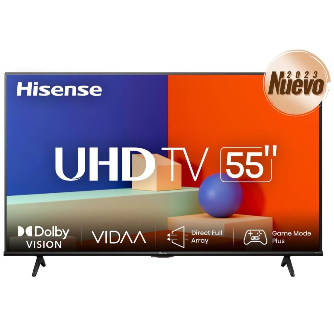 Pantalla Hisense 55" 4K Vidaa 55A6Kv