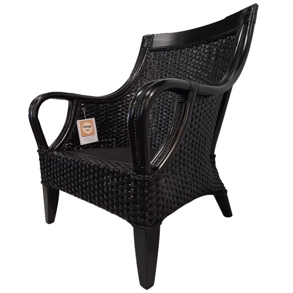 Sillón Temari Black Vintage Home