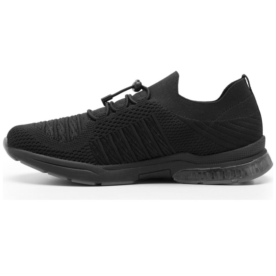 Tenis con Resorte Ajustable Negro Flexi