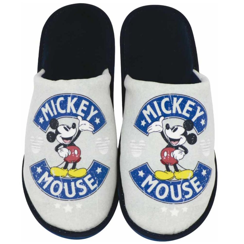 Pantufla Personajes Gris