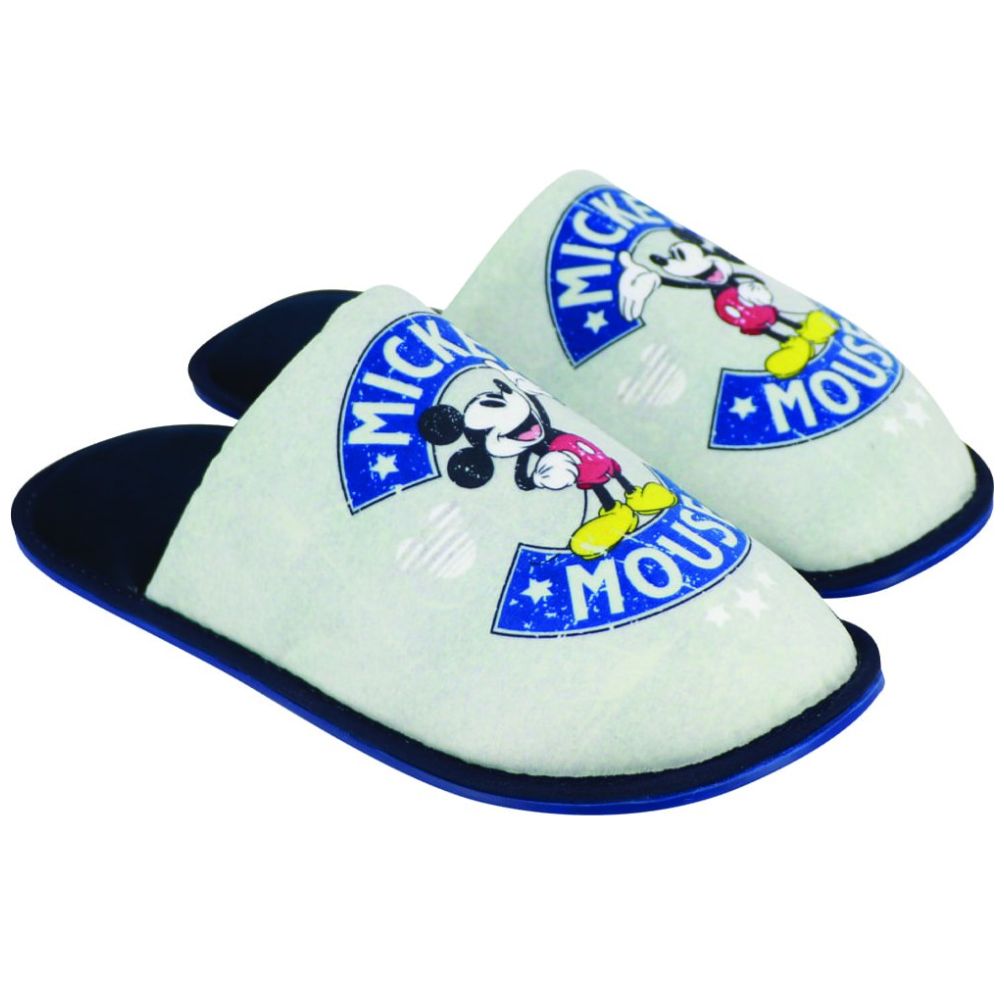 Pantufla Personajes Gris