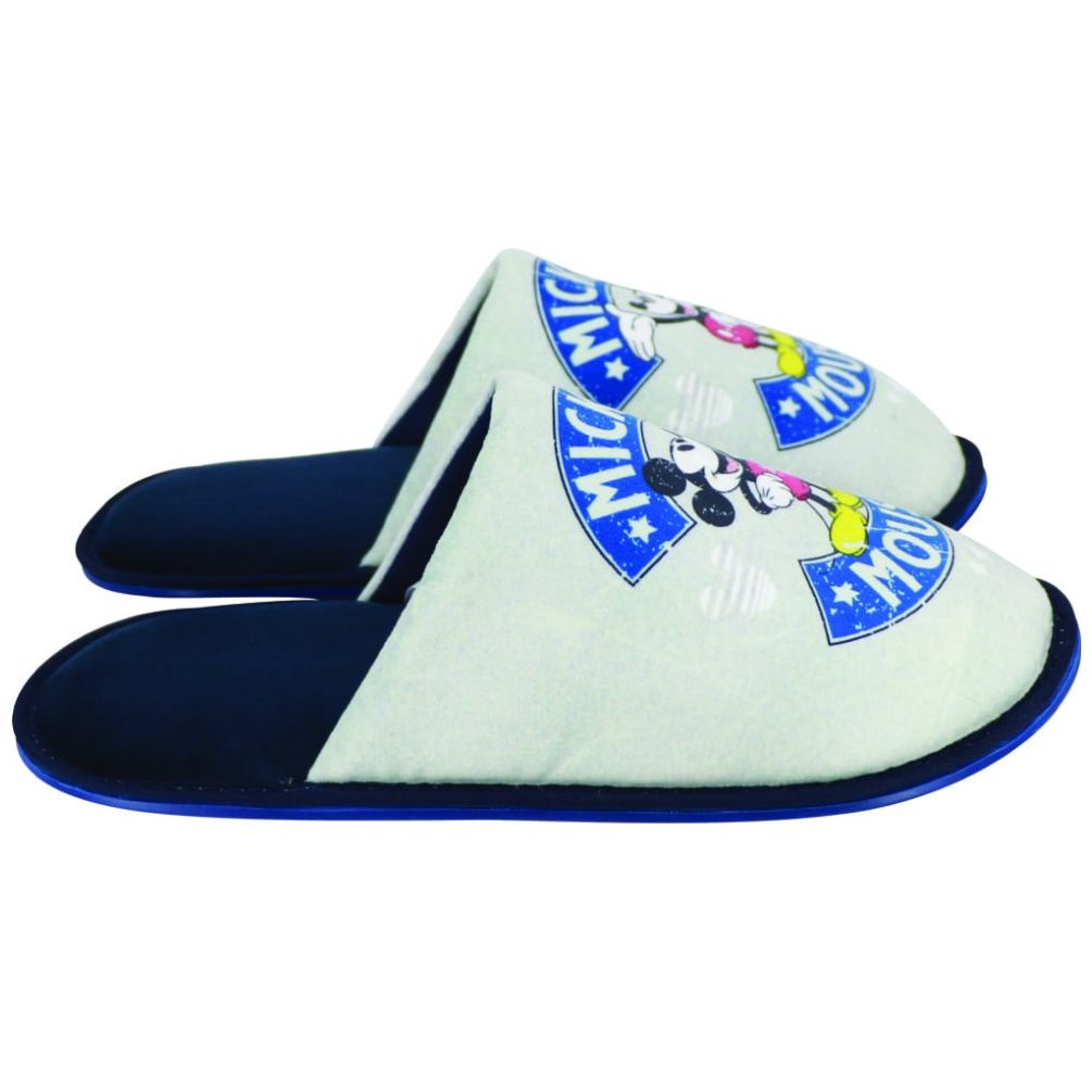 Pantufla Personajes Gris