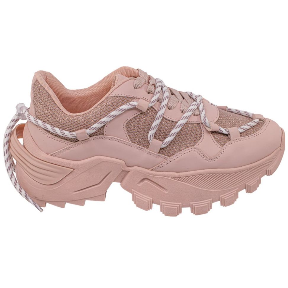 Tenis Chunky con Aplicación Rosa Efe