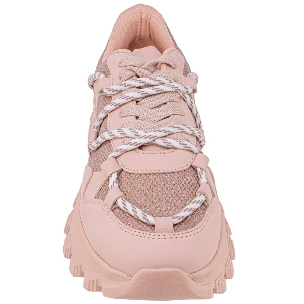 Tenis Chunky con Aplicación Rosa Efe