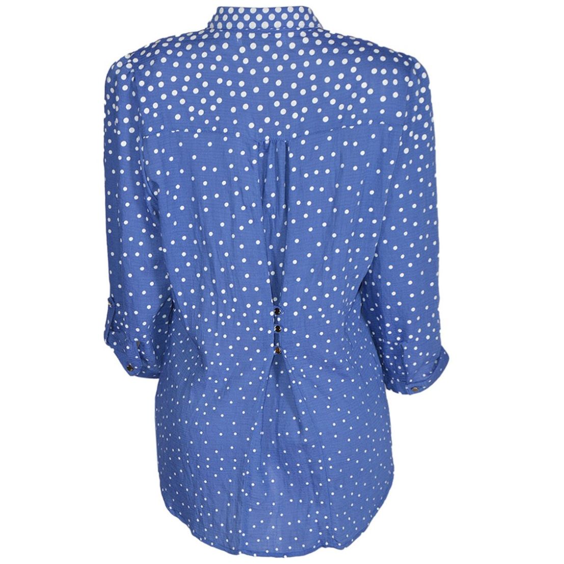 Blusa Estampado de Lunares y Botones Philosophy Woman para Mujer