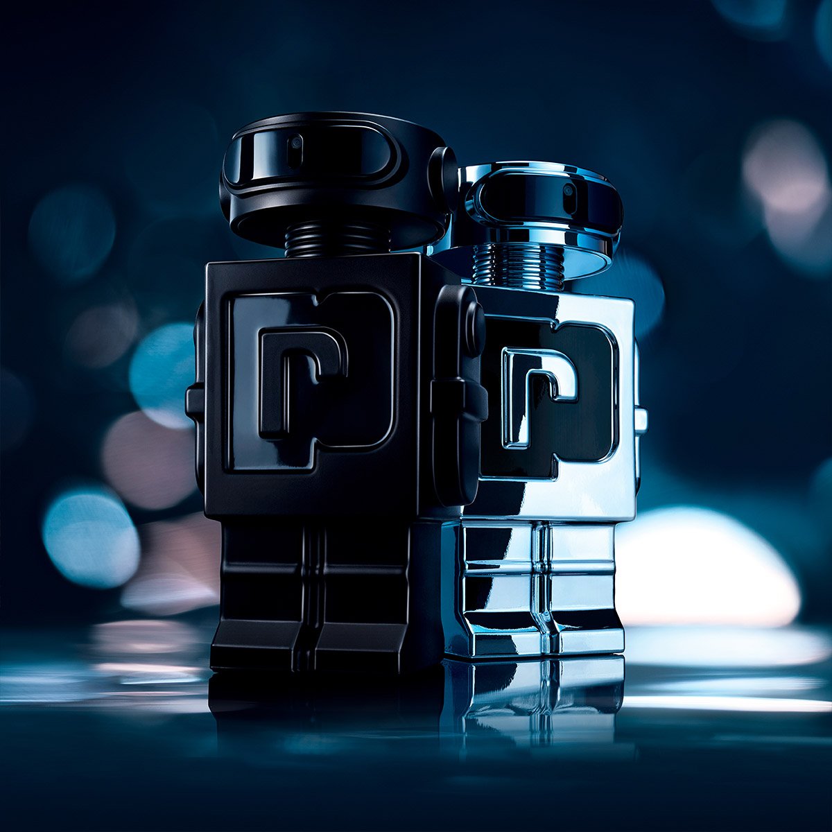 Fragancia Set Paco Rabanne Phantom Le Parfum Edp 100 Ml + Desodorante 150 Ml + Edp 10 Ml para Hombre