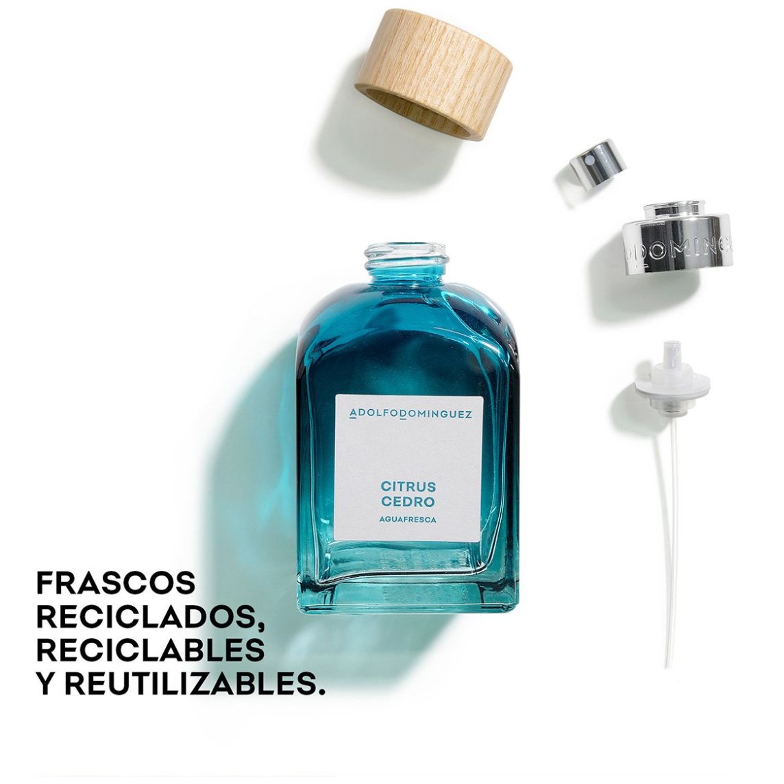 Adolfo Dominguez Agua Fresca Citrus Cedro Set para Hombre Edt 120Ml + Desodorante 150Ml