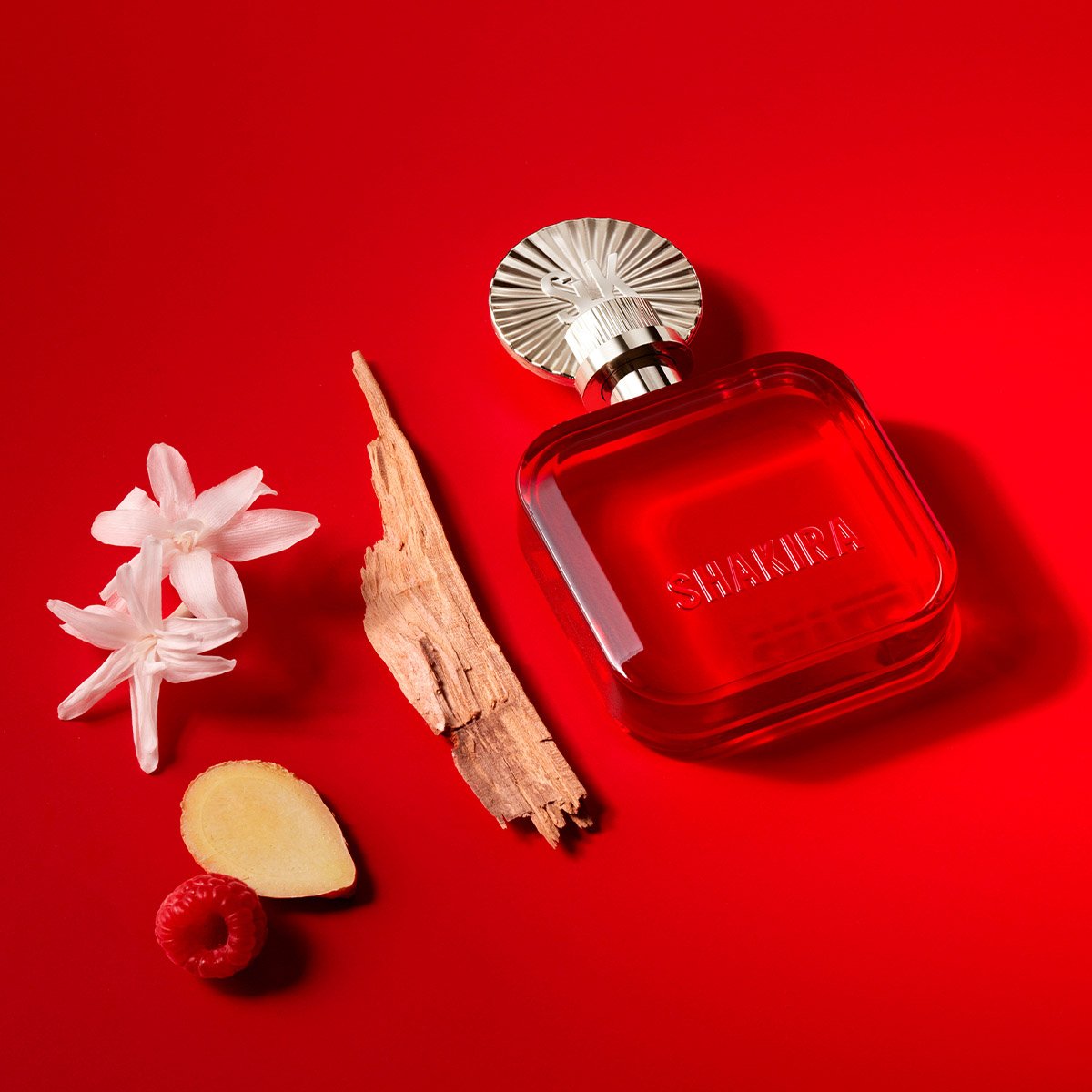 Fragancia Set Shakira Rojo Edp 80 Ml + Desodorante 150 Ml  para Mujer