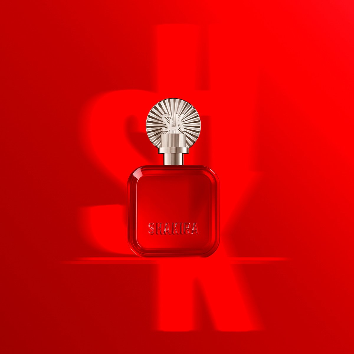Fragancia Set Shakira Rojo Edp 80 Ml + Desodorante 150 Ml  para Mujer