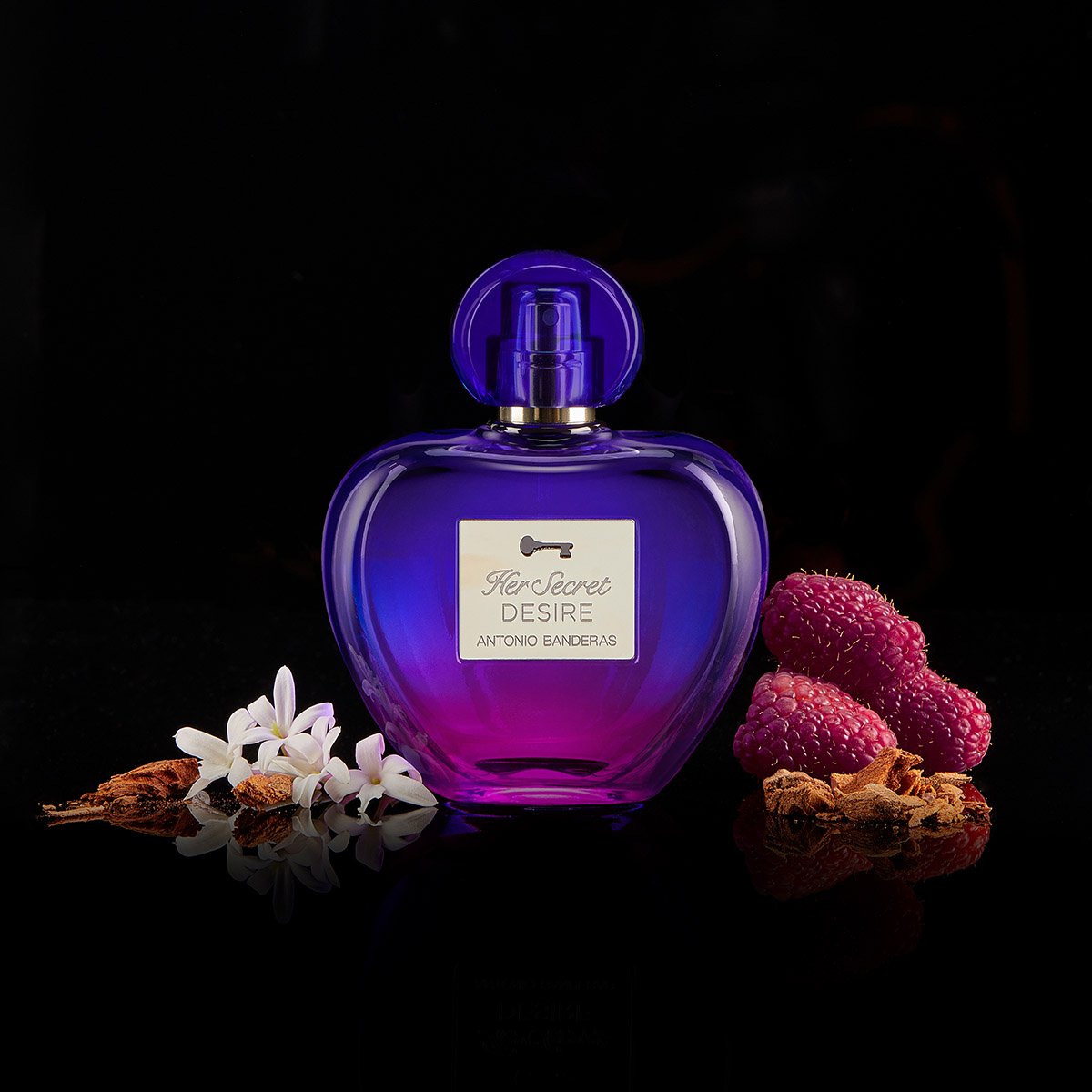 Fragancia Set Antonio Banderas Her Secret Desire Edt 80 Ml + Desodorante 150 Ml para Mujer