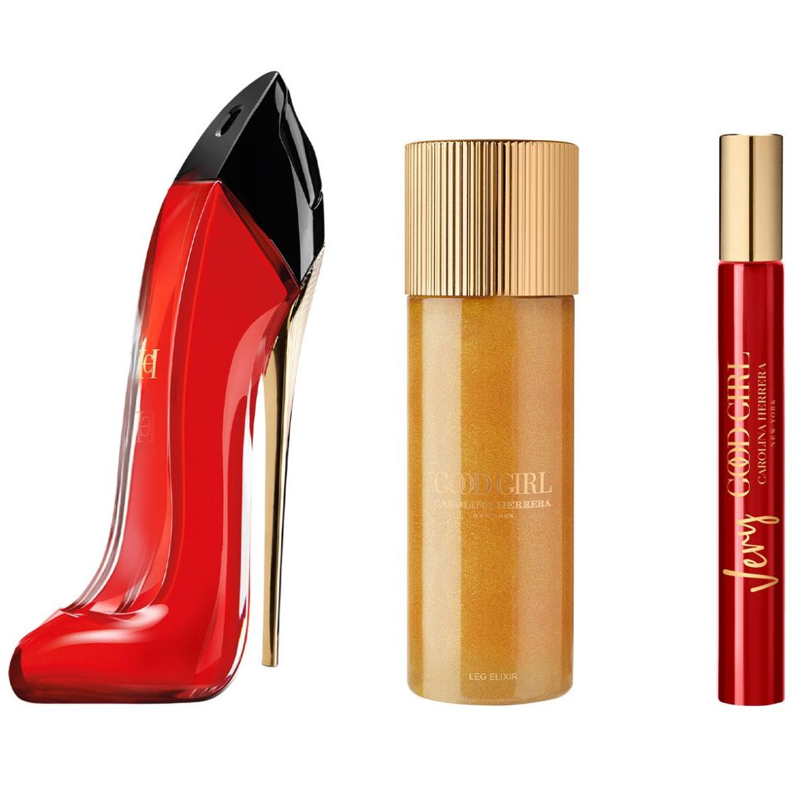 Fragancia Set Carolina Herrera Very Good Girl Edp 80 Ml Leg Oil