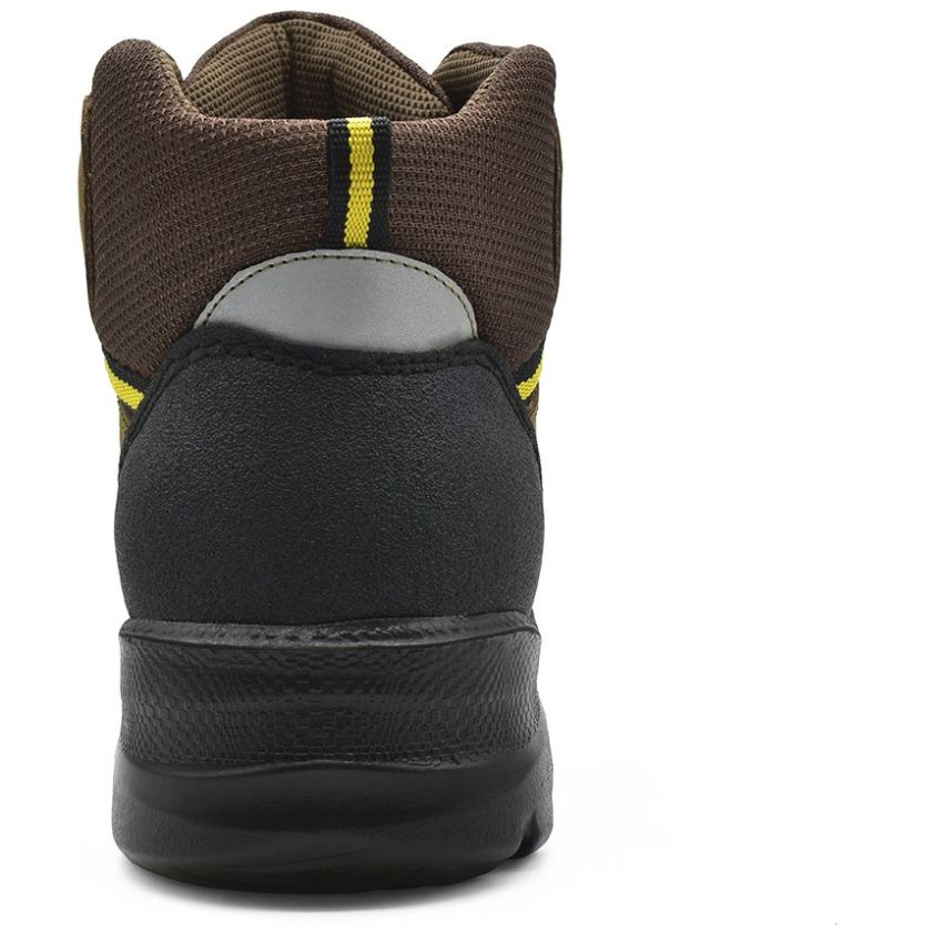 Bota de Seguridad Goodyear en Piel Café