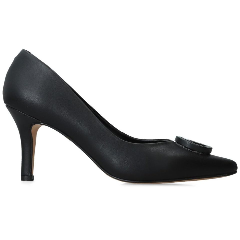 Zapatilla Lisa con Logo Negra Michel Domit