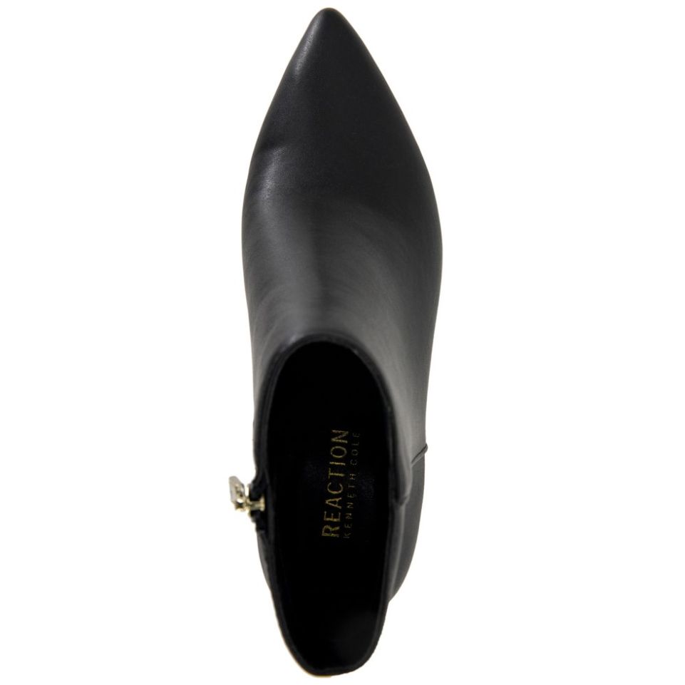 Bootie Puntal Liso con Cierre Negro Kenneth Cole
