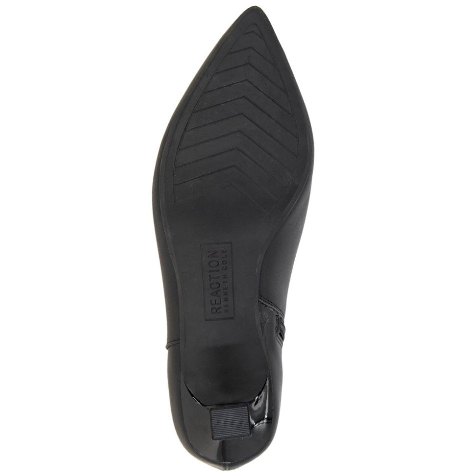 Bootie Puntal Liso con Cierre Negro Kenneth Cole