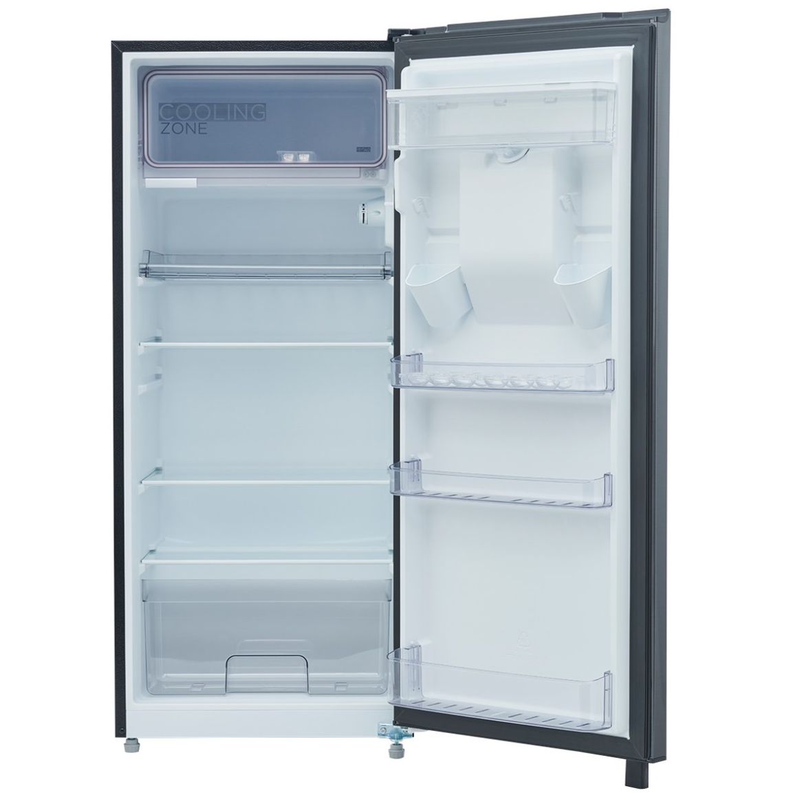 Refrigerador Semiautomático 1 Pta. 7 P. Jazz Black Midea