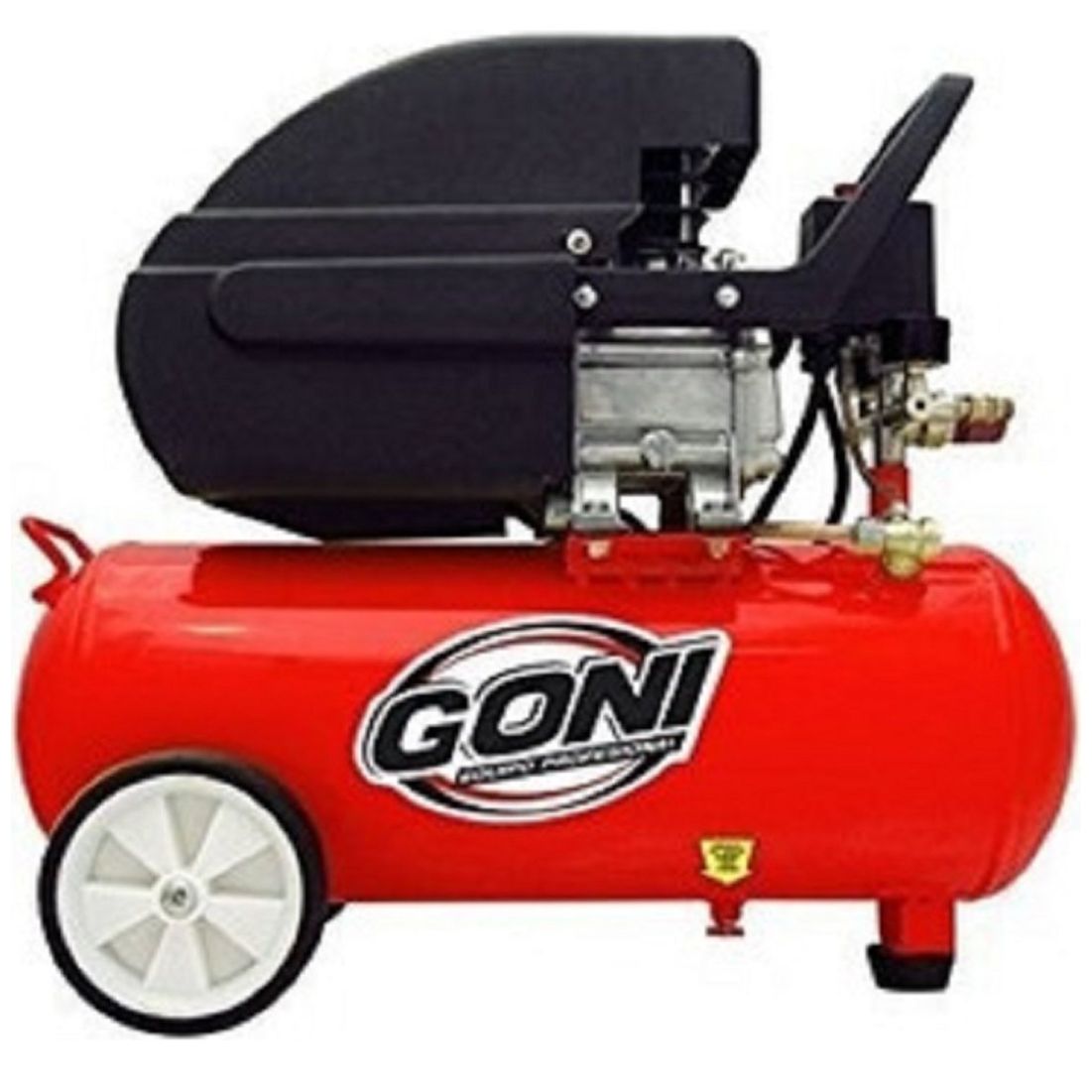 Compresor Goni Lubricado 3.5Hp con Tanque 28Lts