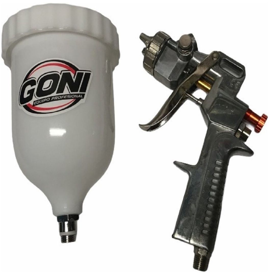 Pistola Goni Grav, Diy con Vaso 600Ml Boq 1.5Mm
