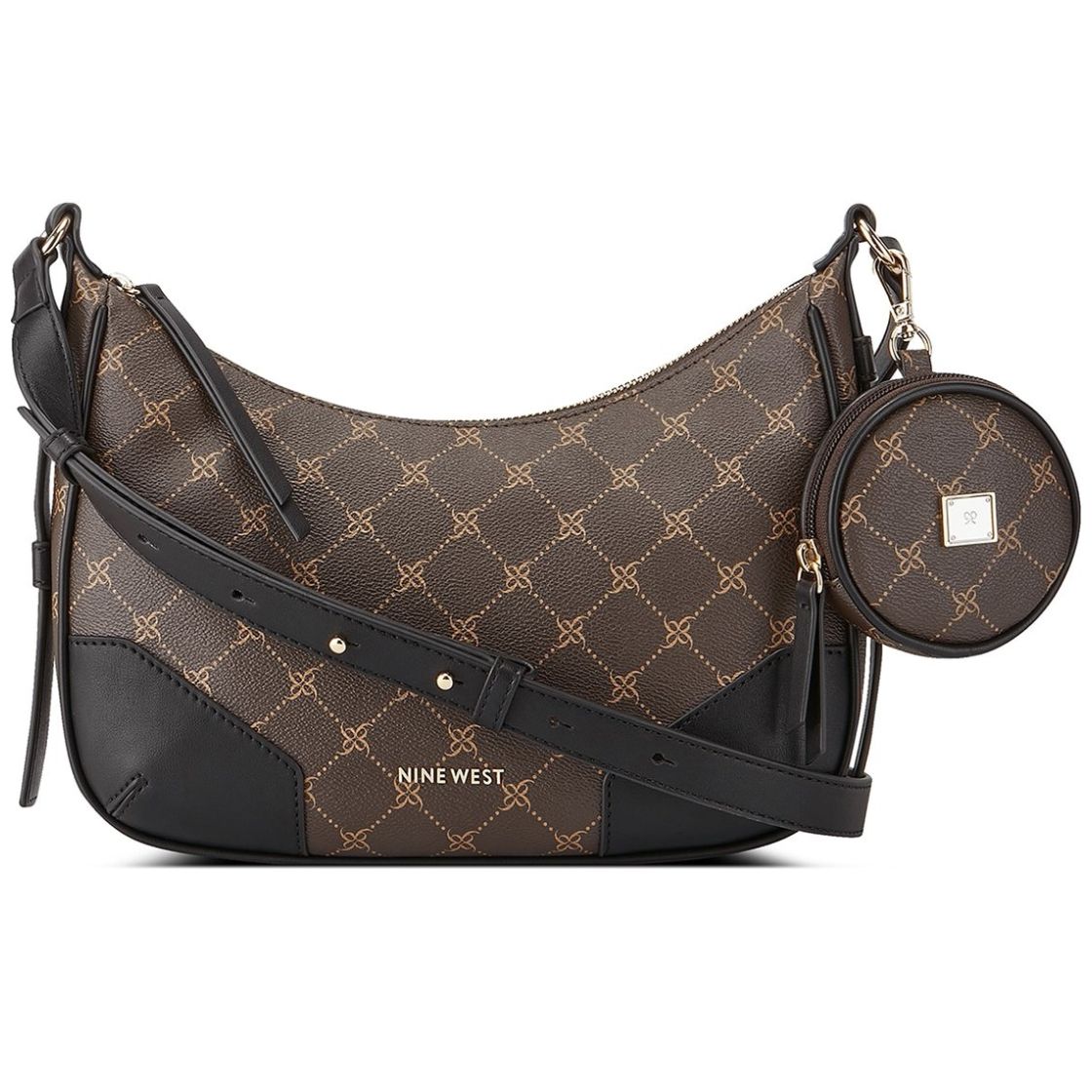 Bolsa Crossbody Café/negro Nine West