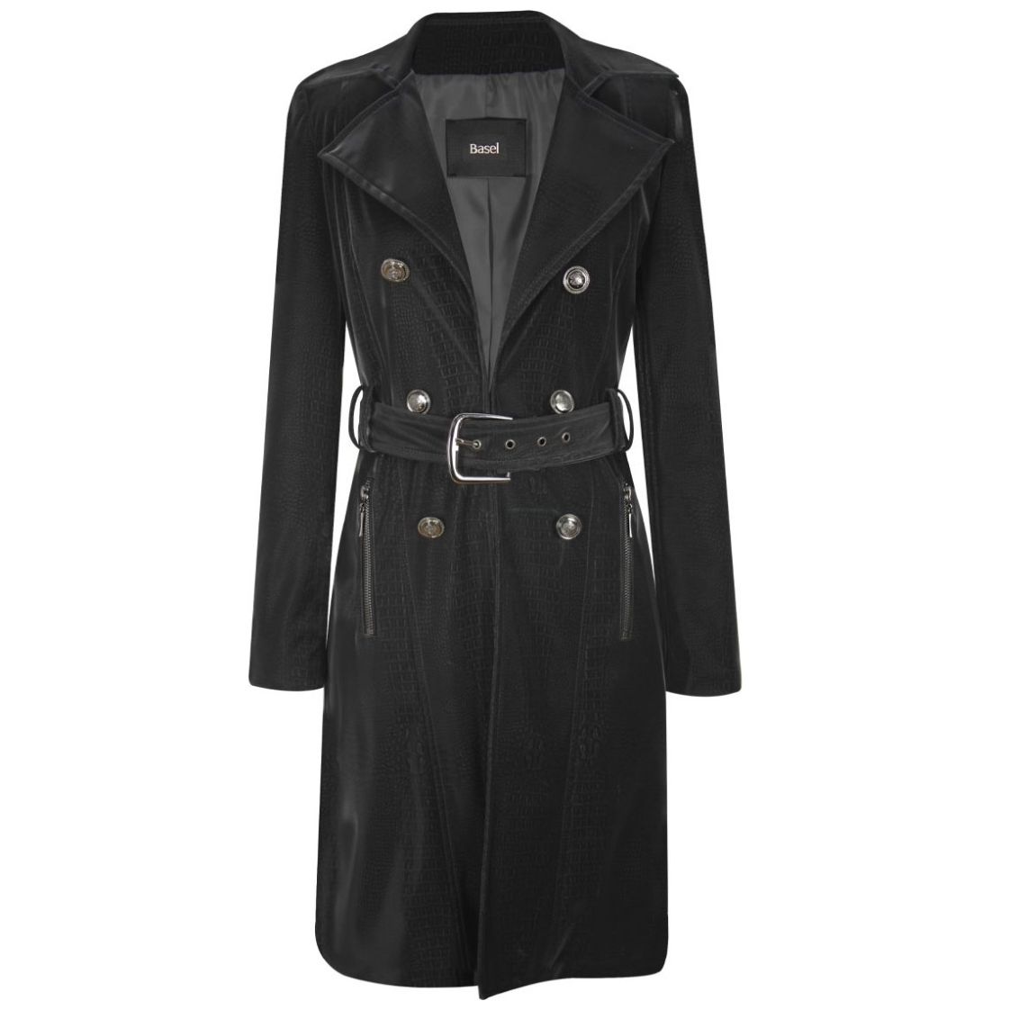 Basel Abrigos Mujer Sears Abrigo Shyla Con Adorno Botones Al