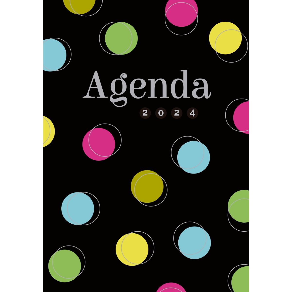 AGENDA PAULO COELHO 2024 - ANILLADA ALQUIMIAS TULIPANES. Agendas y  calendarios. Tornamesa