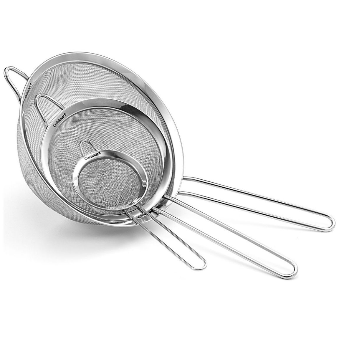 Juego de ollas de acero inoxidable marca CUISINART Disponibles en