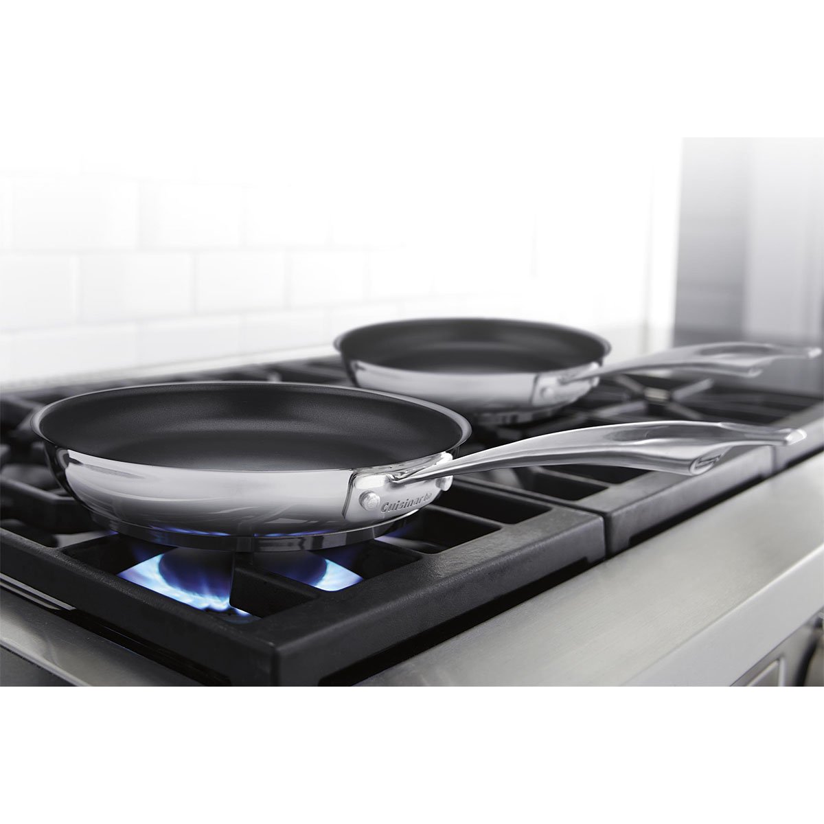 Juego de 2 Sartenes Acero Inoxidable Cuisinart 8922810Nses