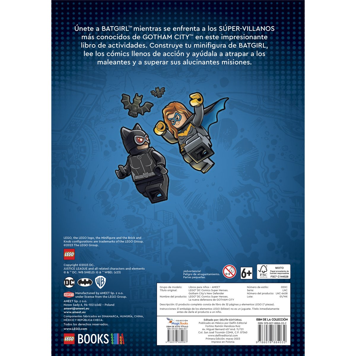 La Nueva Defensora de Gotham City Lego Magic Books