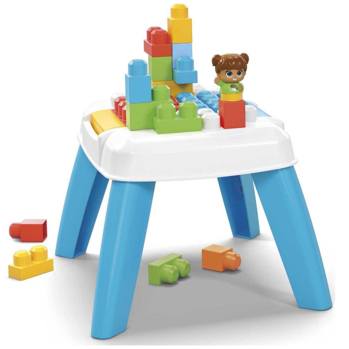 Mega Bloks Juguete de Construcción Mesa Construye Y Derriba