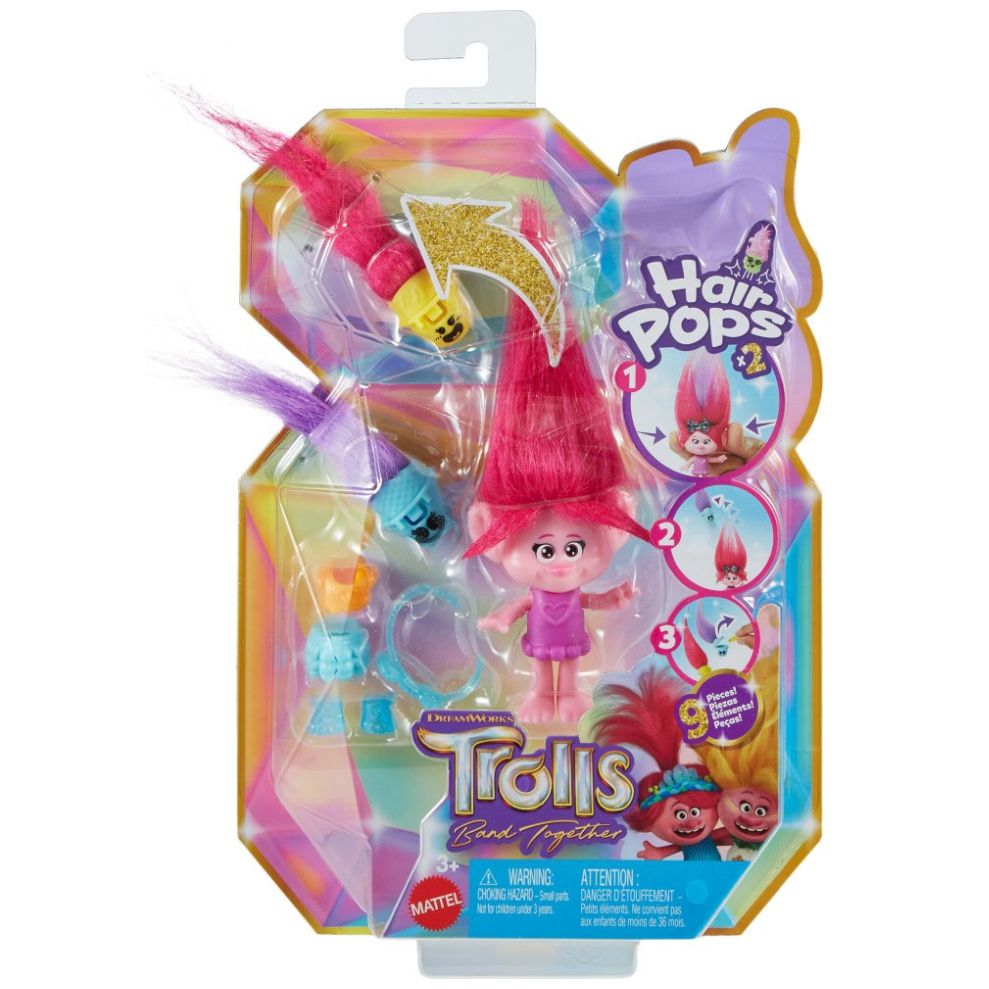 Trolls Muñeca Hair Pops Poppy