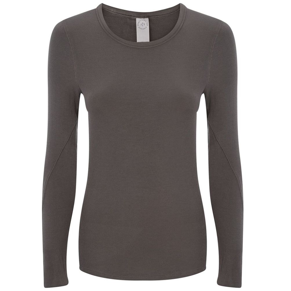 Playera Fit Manga Larga para Mujer