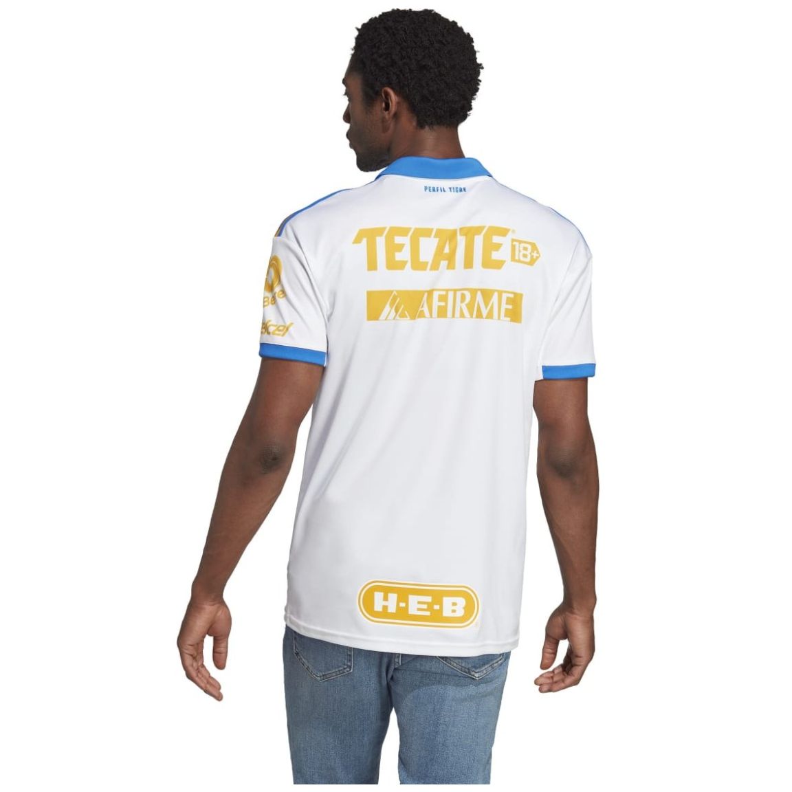 Jersey Tigres Temp. 2023 Soccer Adidas para Hombre