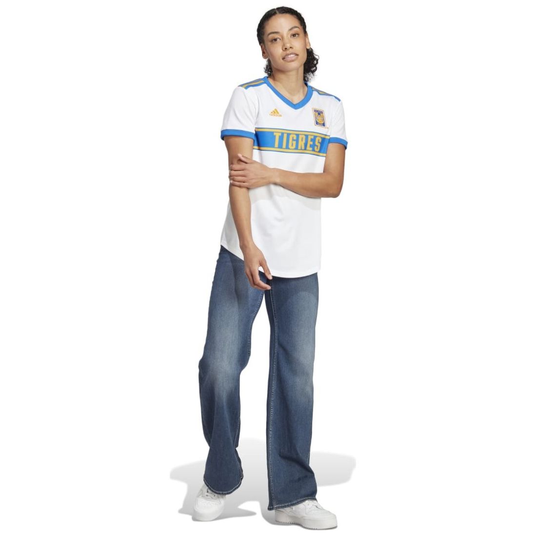 Jersey Tigres Temporada 2023 Adidas para Mujer