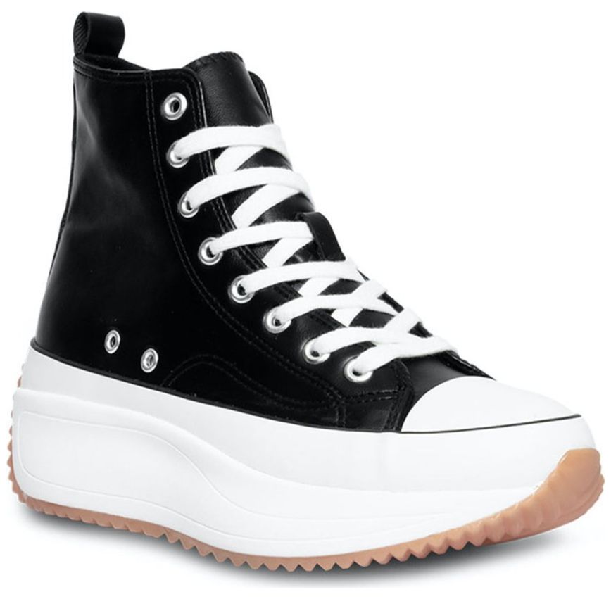 Tenis Bota con Plataforma Negro Madden Girl