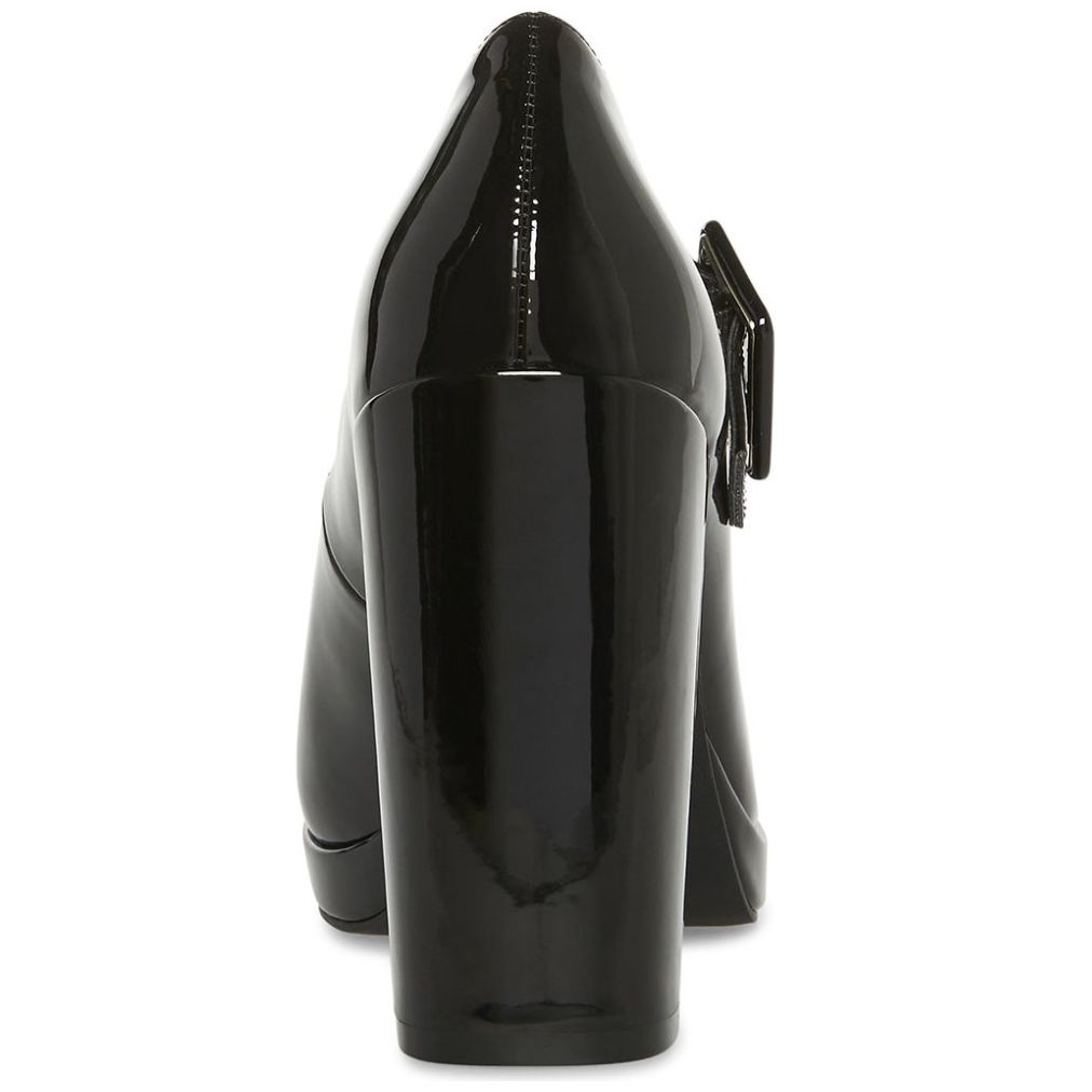 Zapatilla de Charol con Hebilla Negra Madden Girl