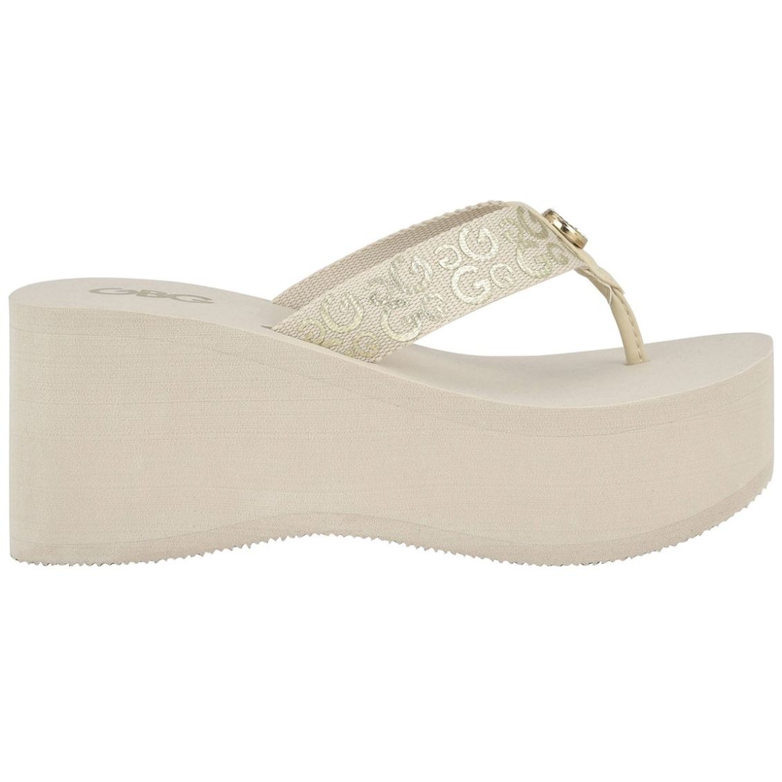 Sandalia Aplicación Pedrería G By Guess