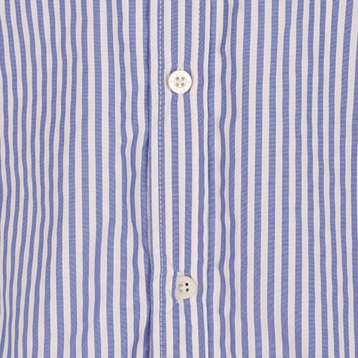 Camisa Polo Club Manga Larga Rayas Azul para Hombre