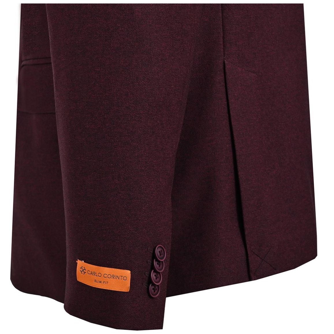 Saco Carlo Corinto Liso para Hombre