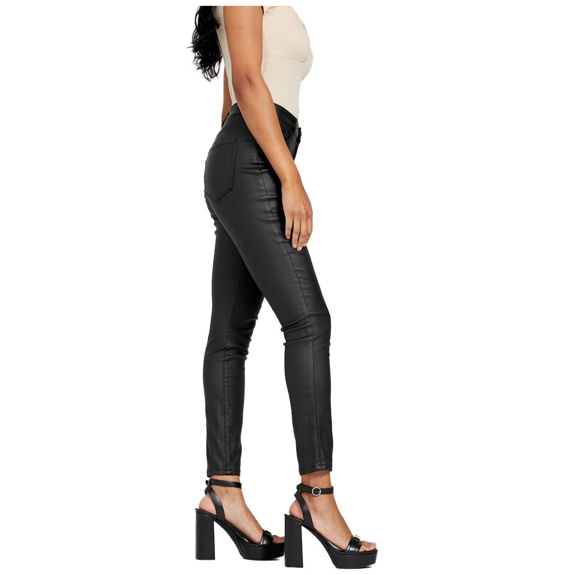 Pantalón Tipo Piel Guess