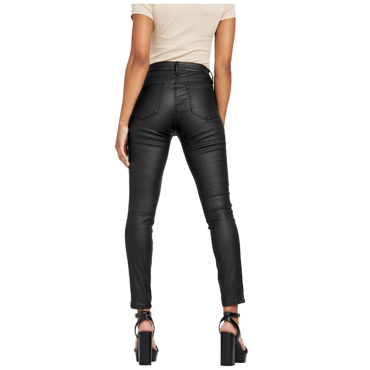 Pantalón Tipo Piel Guess