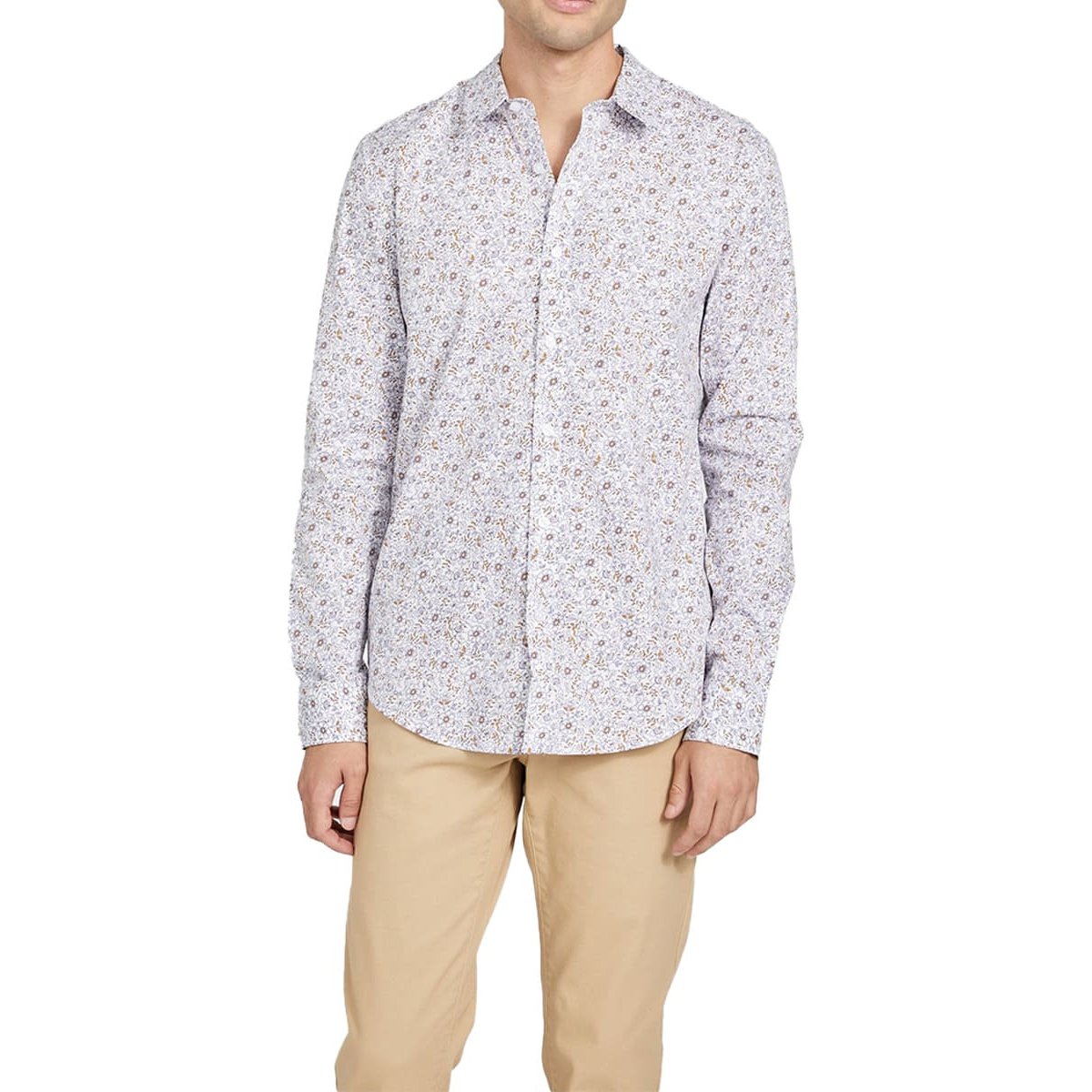 Guess BASIC QUATTRO TEE - Camiseta Estampada - Pure White/blanco