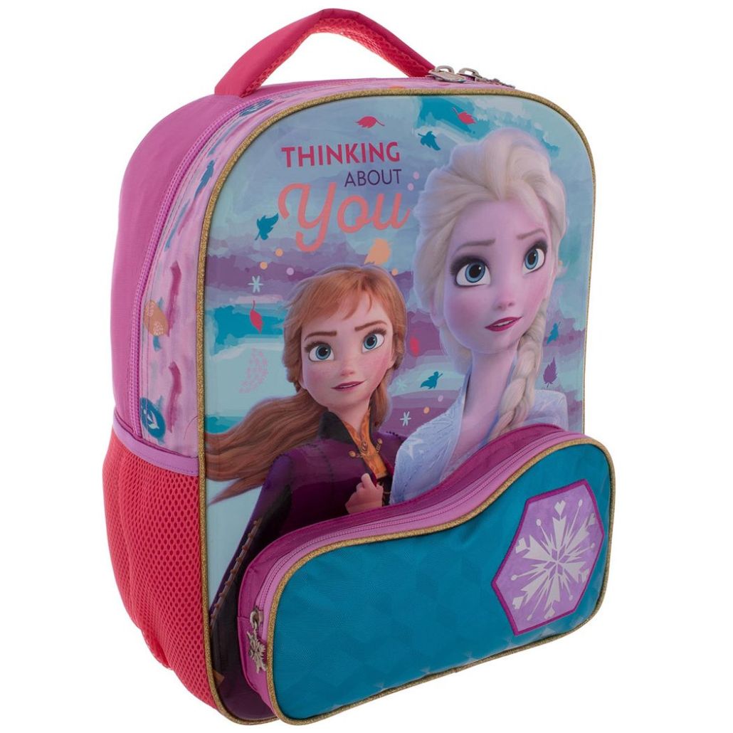 Mochila 3D Metálico Prim Disney Frozen 2 P Ruz
