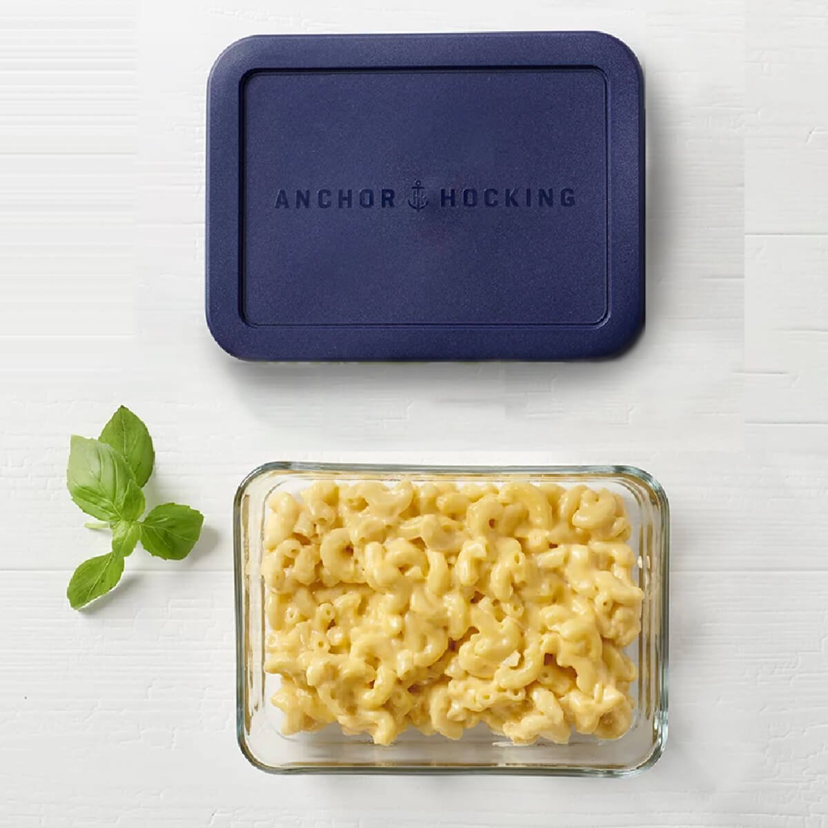 Refractario Vidrio Rectangular con Tapa 1.4Lt Anchor Hocking