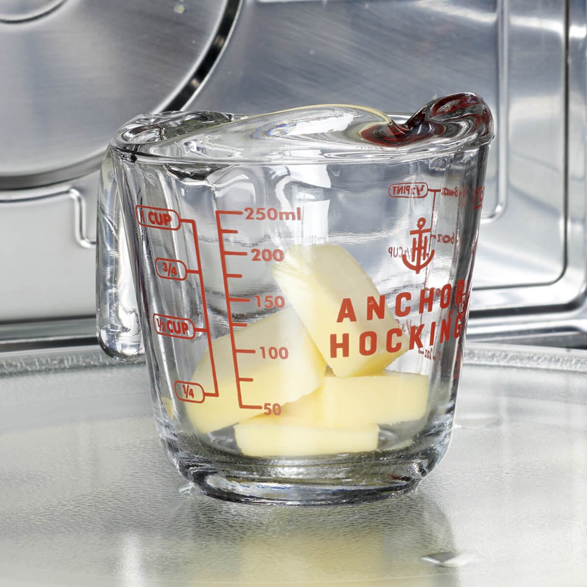 Taza Medidora Vidrio 250 Ml Anchor Hocking Hocking