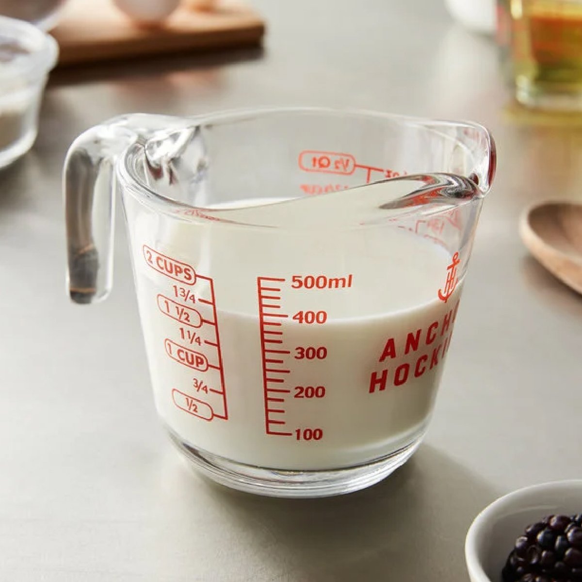 Taza Medidora Vidrio 500 Ml Anchor Hocking Hocking