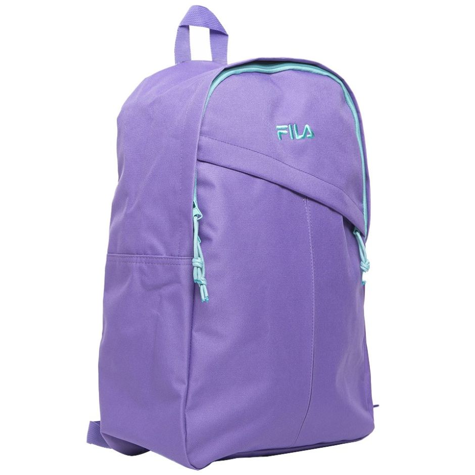 Mochila Tipo Backpack Diagonal Morado Fila