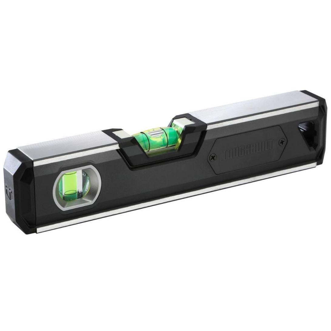 Nivel de Caja Magnético Toughbuil con Luz 9"