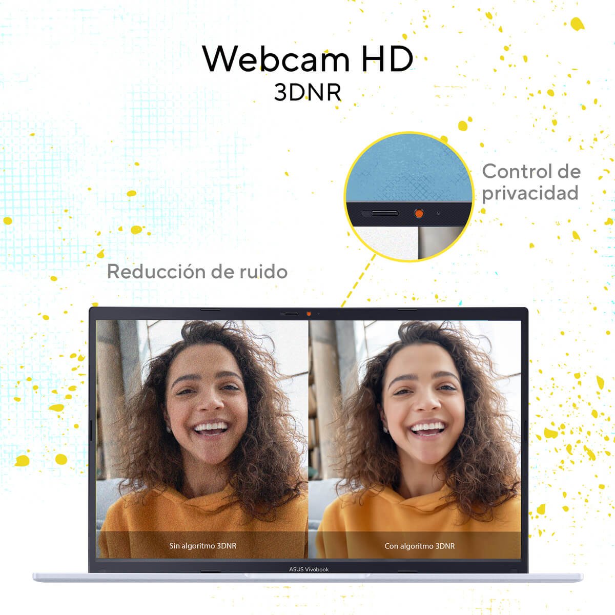 Laptop Asus Vivobook 15.6" D1502Ia-Ej214W R5 4600H 16G 256Ssd