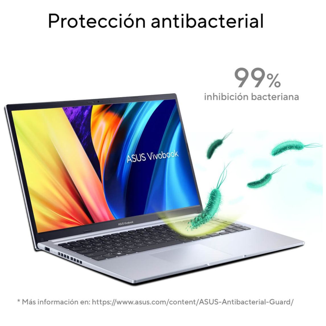 Laptop Asus Vivobook 15.6" D1502Ia-Ej214W R5 4600H 16G 256Ssd